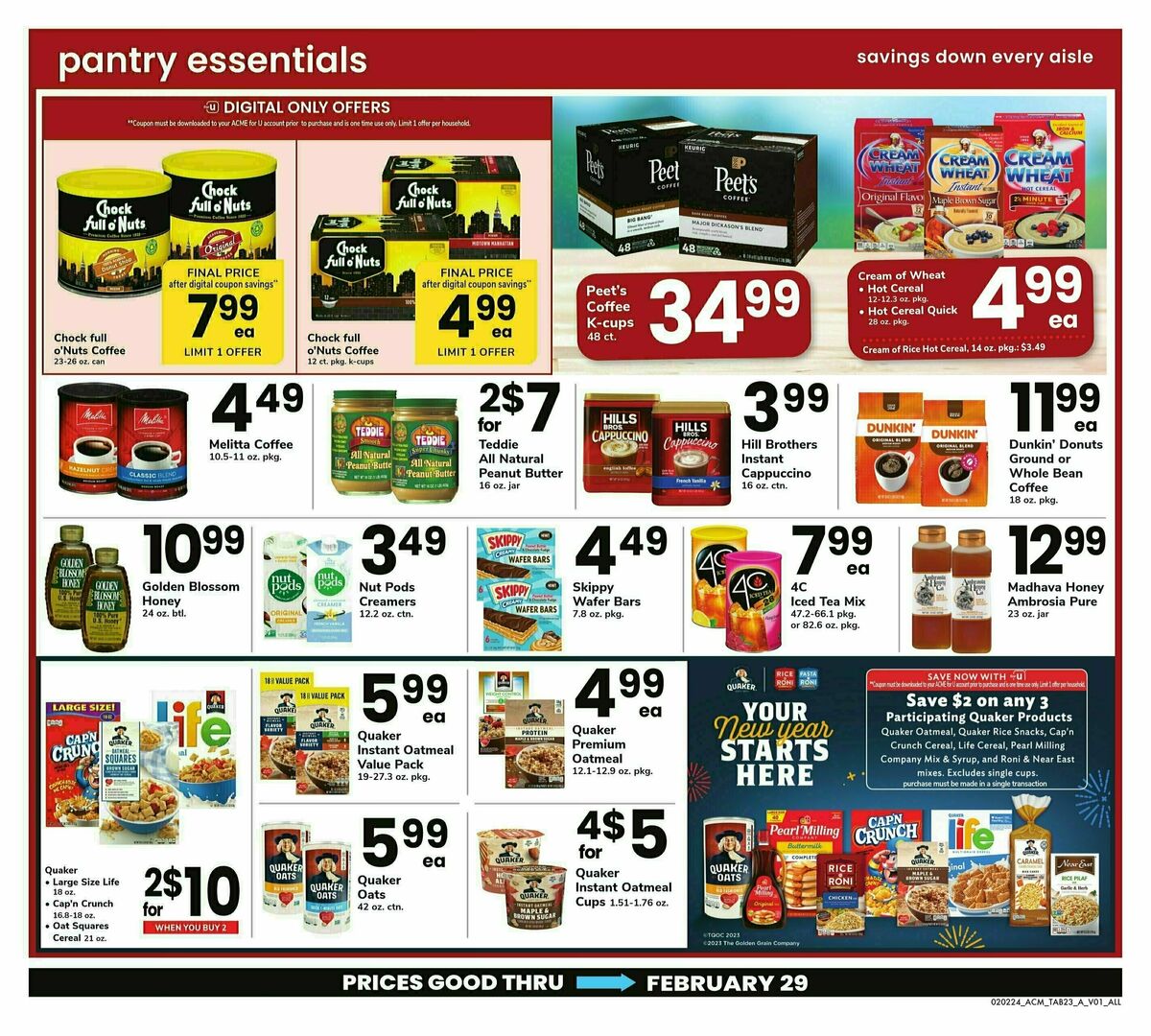 ACME Markets Big Book of Savings Weekly Ad from February 2