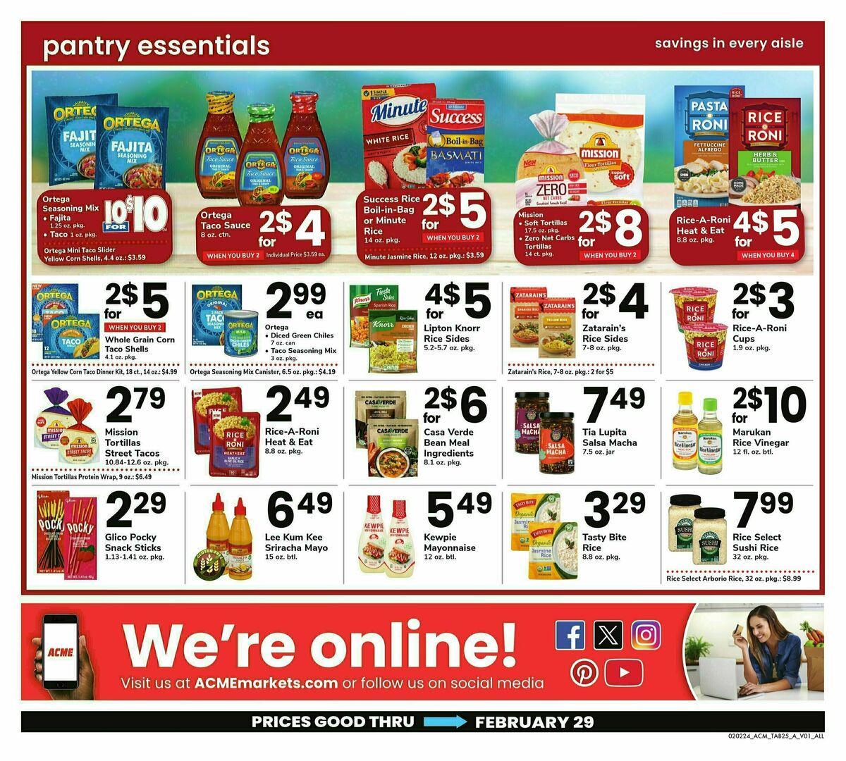 ACME Markets Big Book of Savings Weekly Ad from February 2