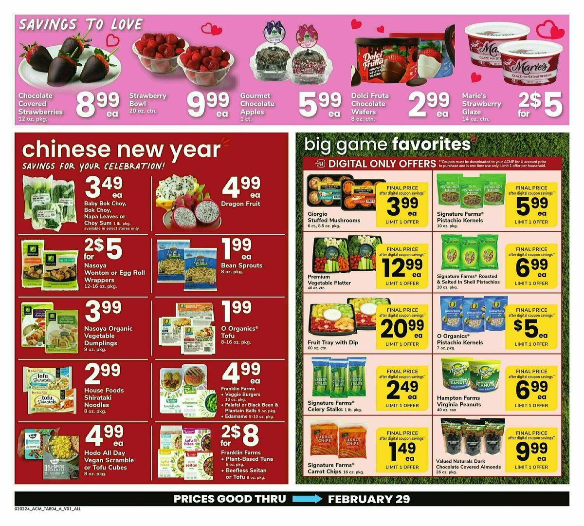 ACME Markets Big Book of Savings Weekly Ad from February 2