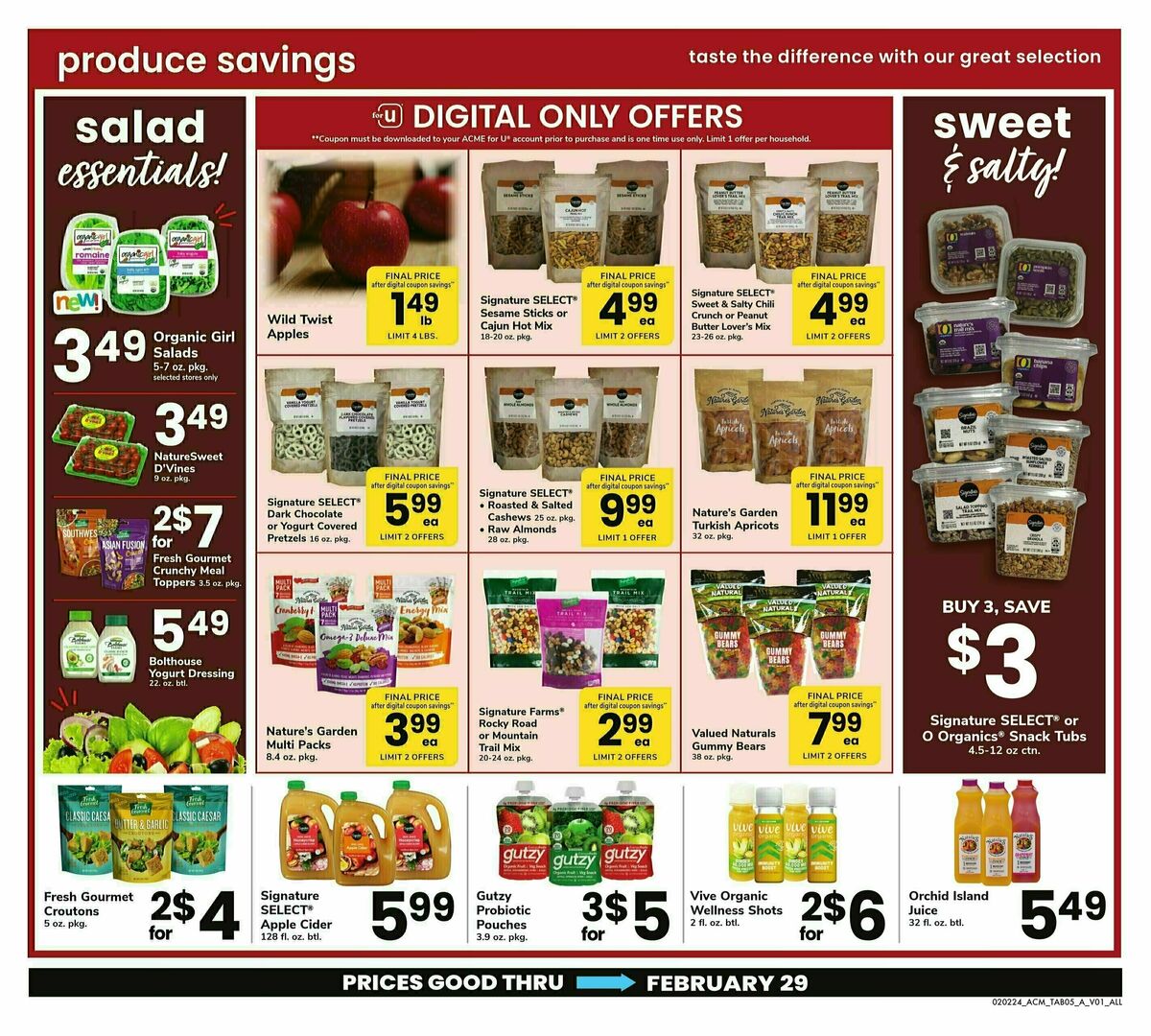 ACME Markets Big Book of Savings Weekly Ad from February 2