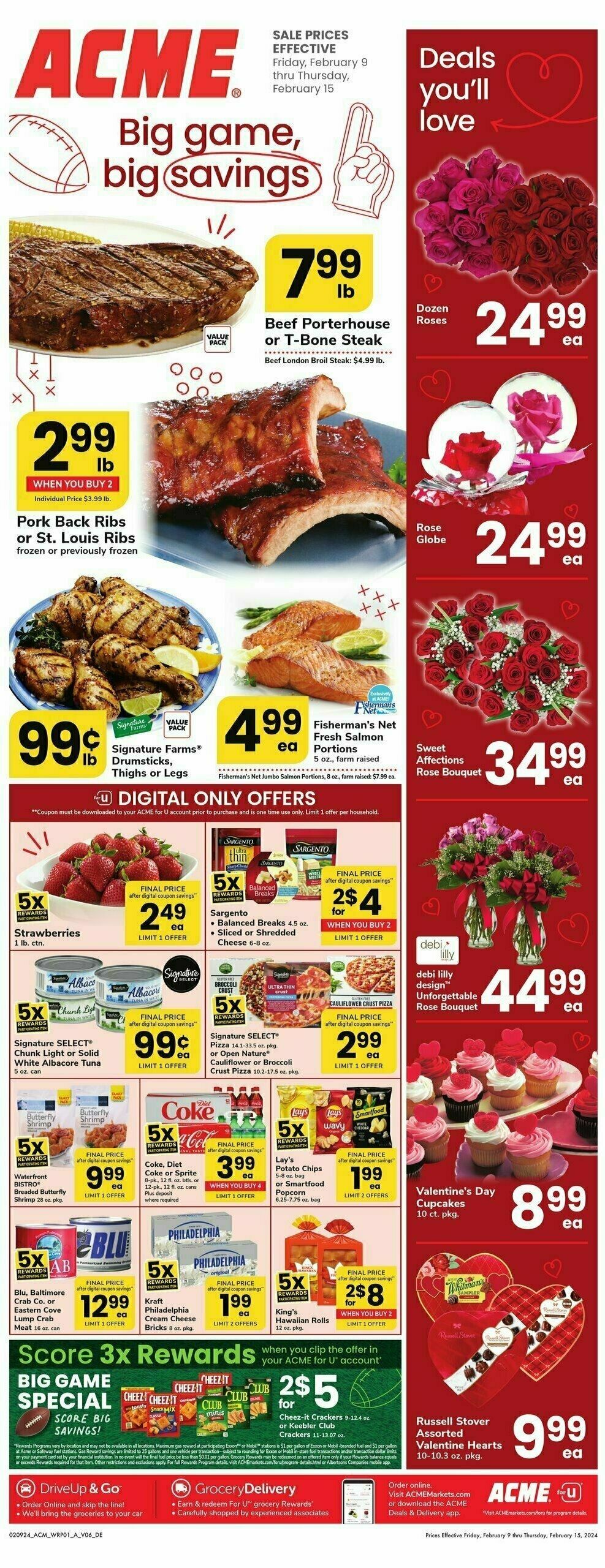 ACME Markets Weekly Ad from February 9