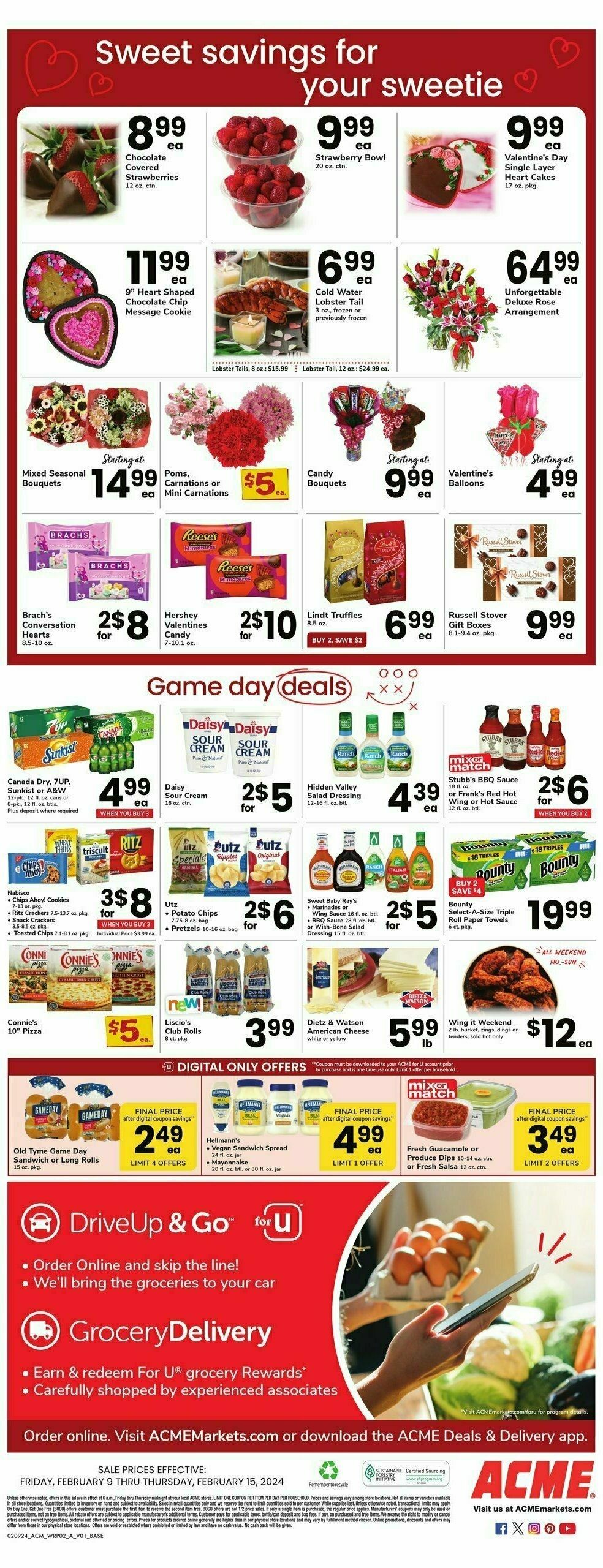 ACME Markets Weekly Ad from February 9