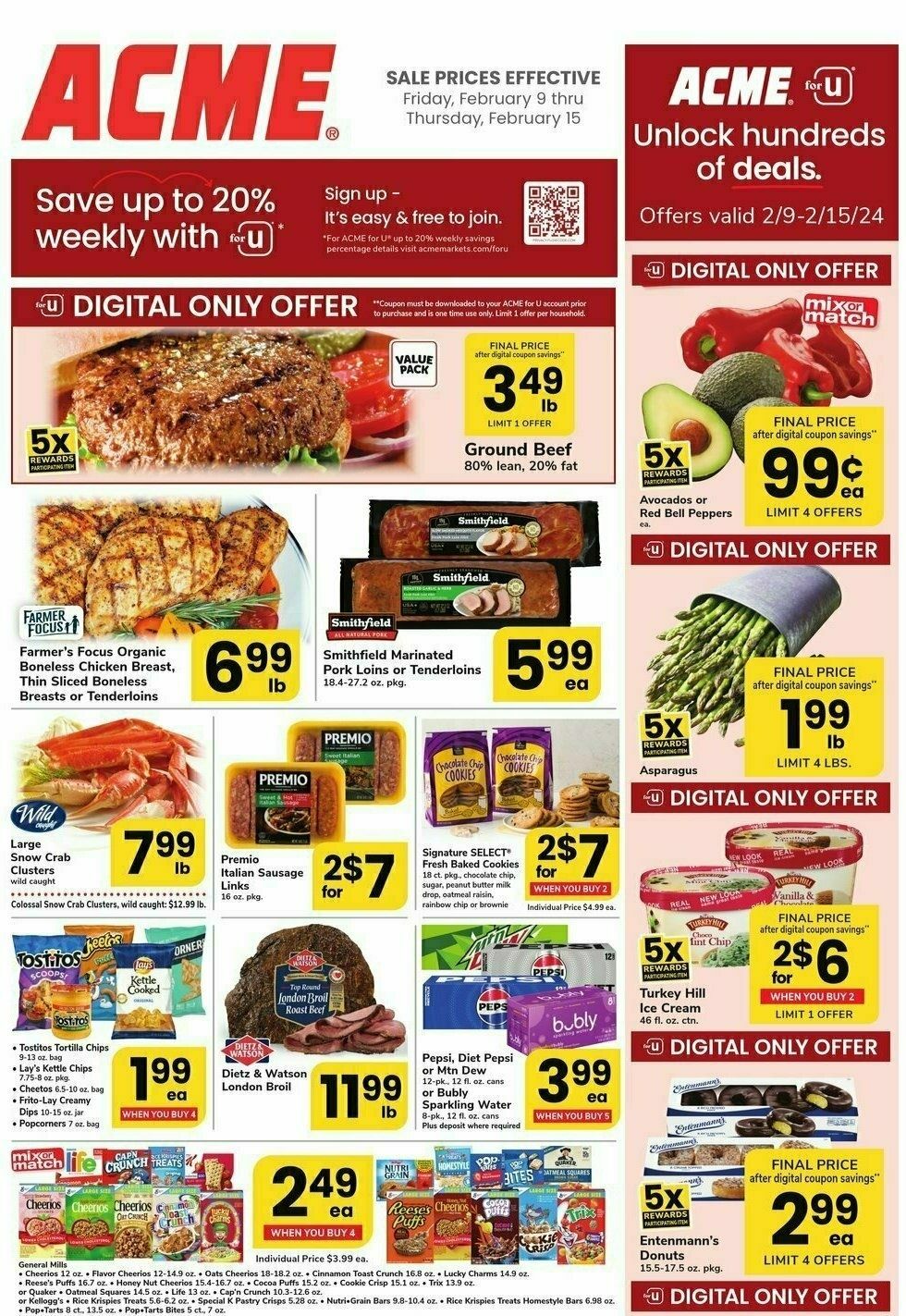 ACME Markets Weekly Ad from February 9