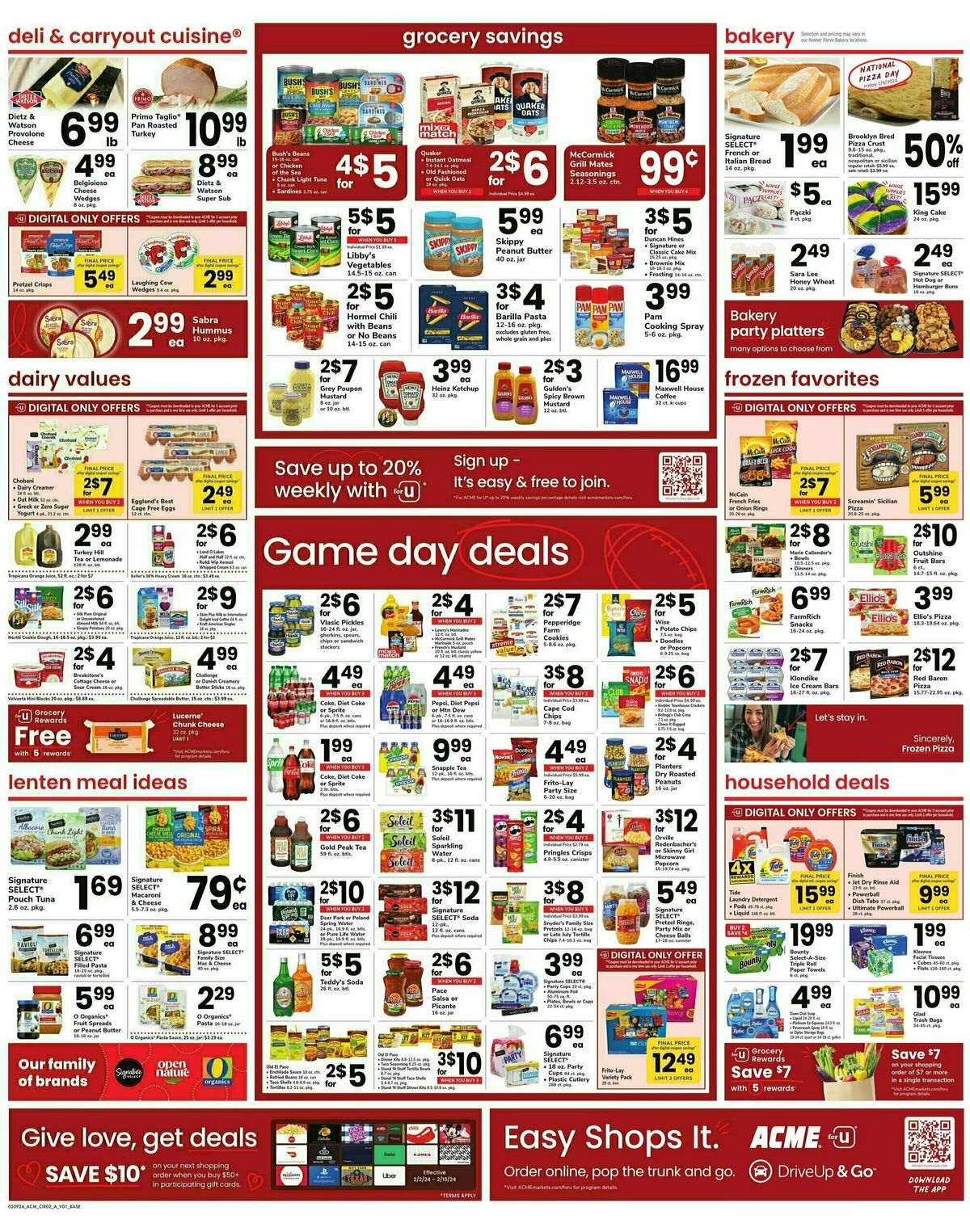 ACME Markets Weekly Ad from February 9