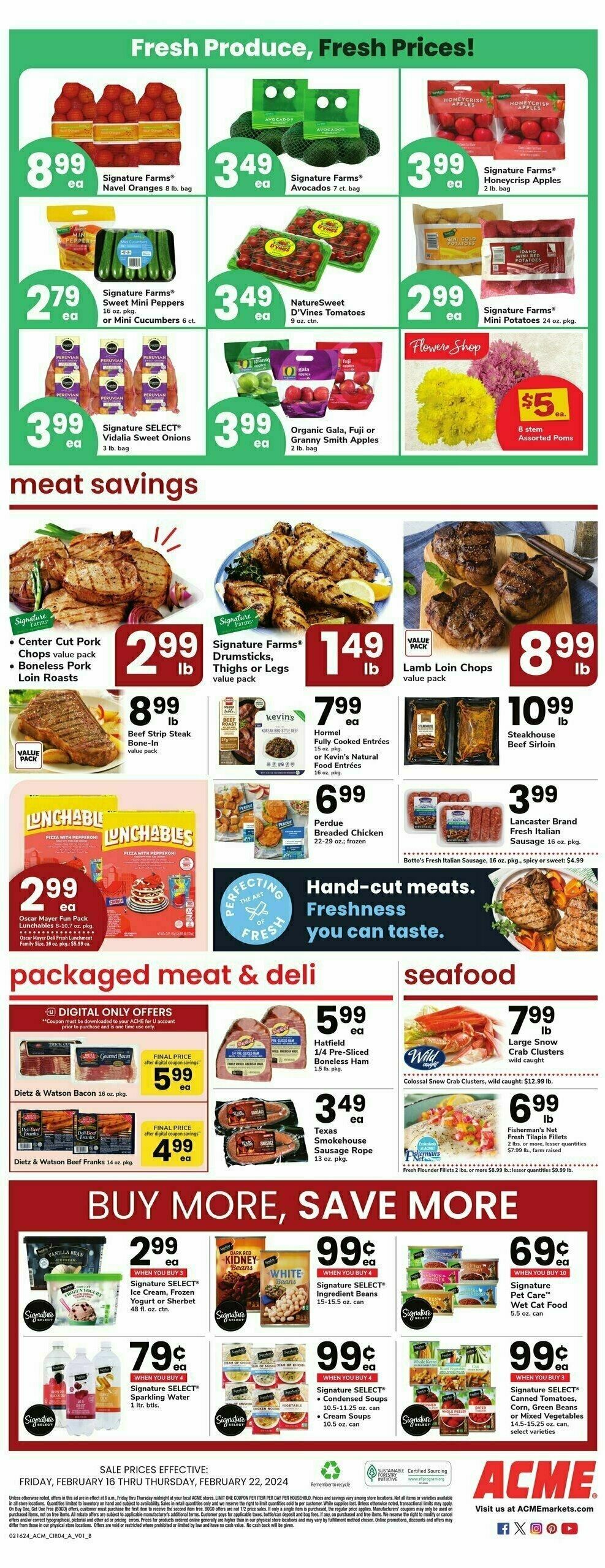 ACME Markets Weekly Ad from February 16