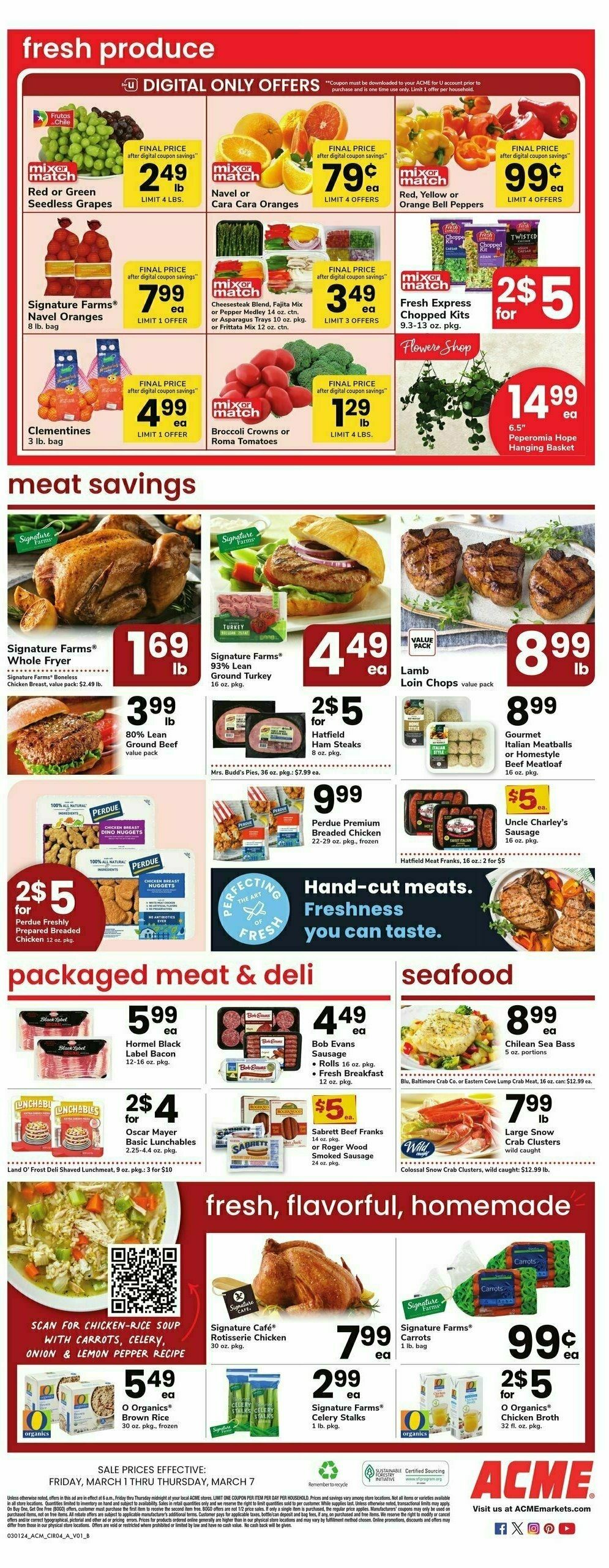 ACME Markets Weekly Ad from March 1