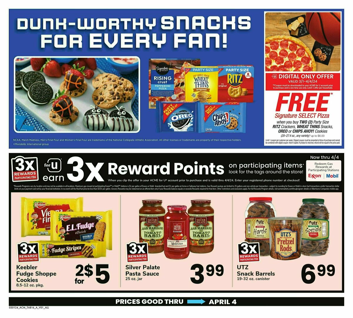 ACME Markets Big Book of Savings Weekly Ad from March 1