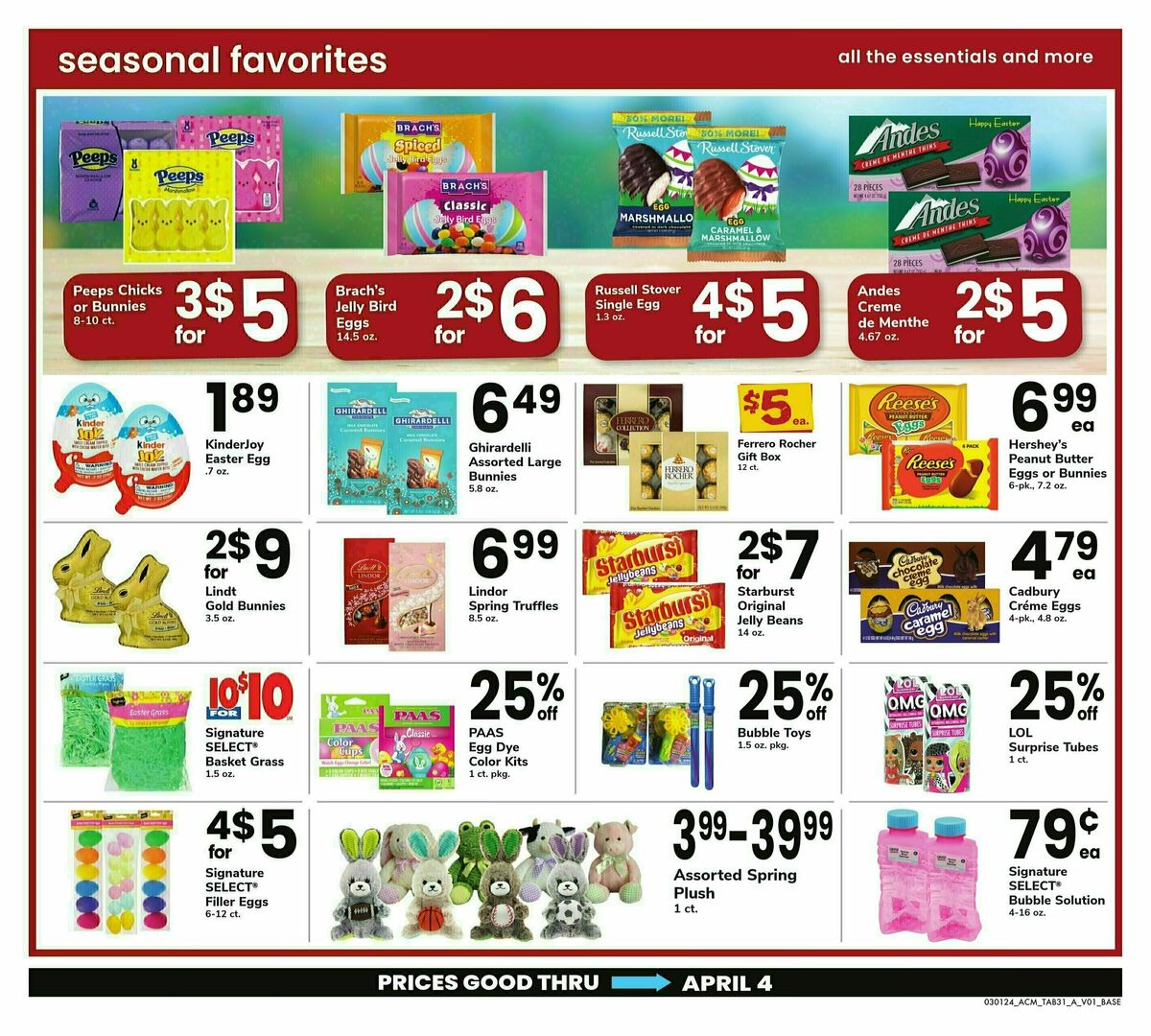 ACME Markets Big Book of Savings Weekly Ad from March 1