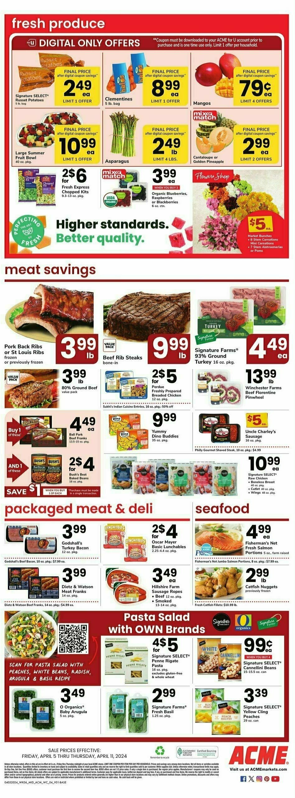 ACME Markets Weekly Ad from April 5