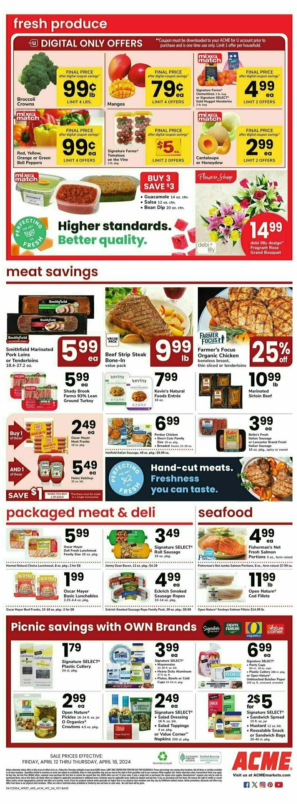 ACME Markets Weekly Ad from April 12