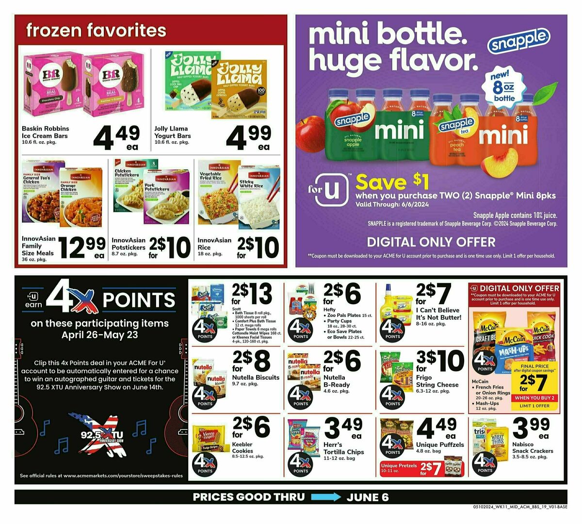 ACME Markets Big Book of Savings Weekly Ad from May 10