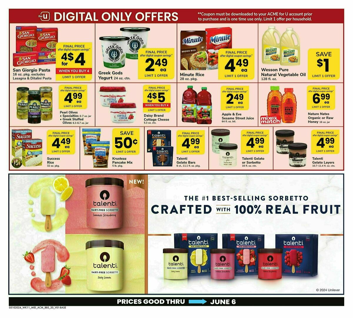 ACME Markets Big Book of Savings Weekly Ad from May 10