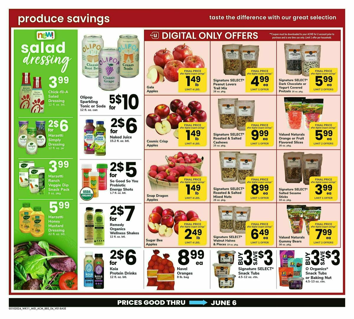 ACME Markets Big Book of Savings Weekly Ad from May 10