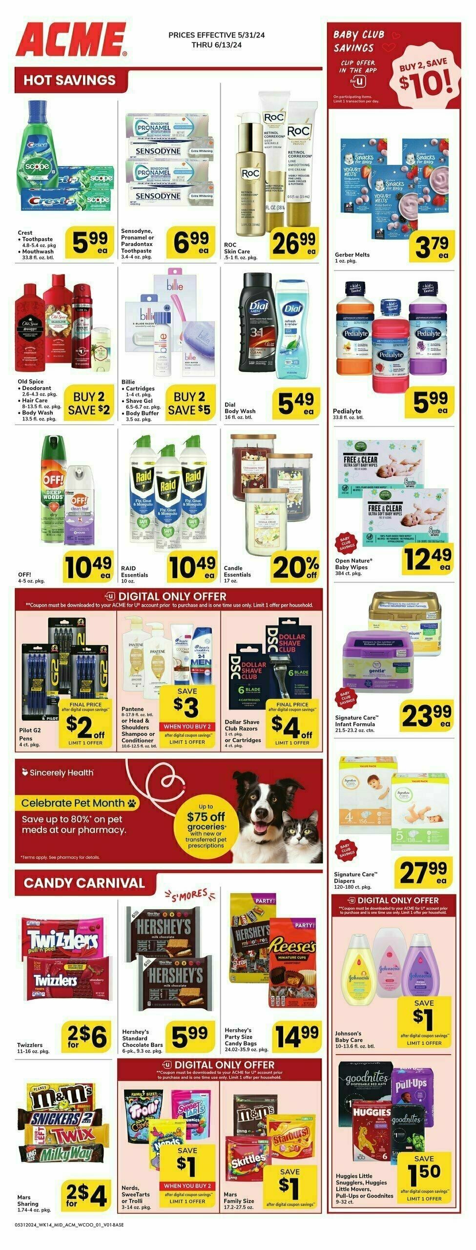 ACME Markets Health, Home & Beauty Weekly Ad from May 31