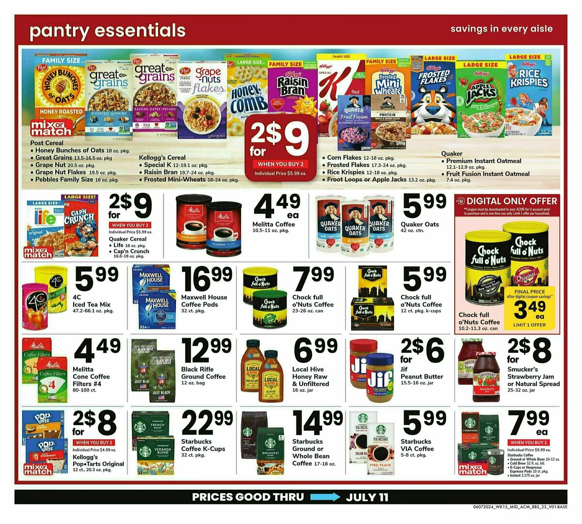 ACME Markets Big Book of Savings Weekly Ad from June 7