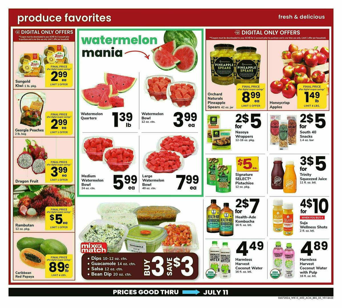 ACME Markets Big Book of Savings Weekly Ad from June 7