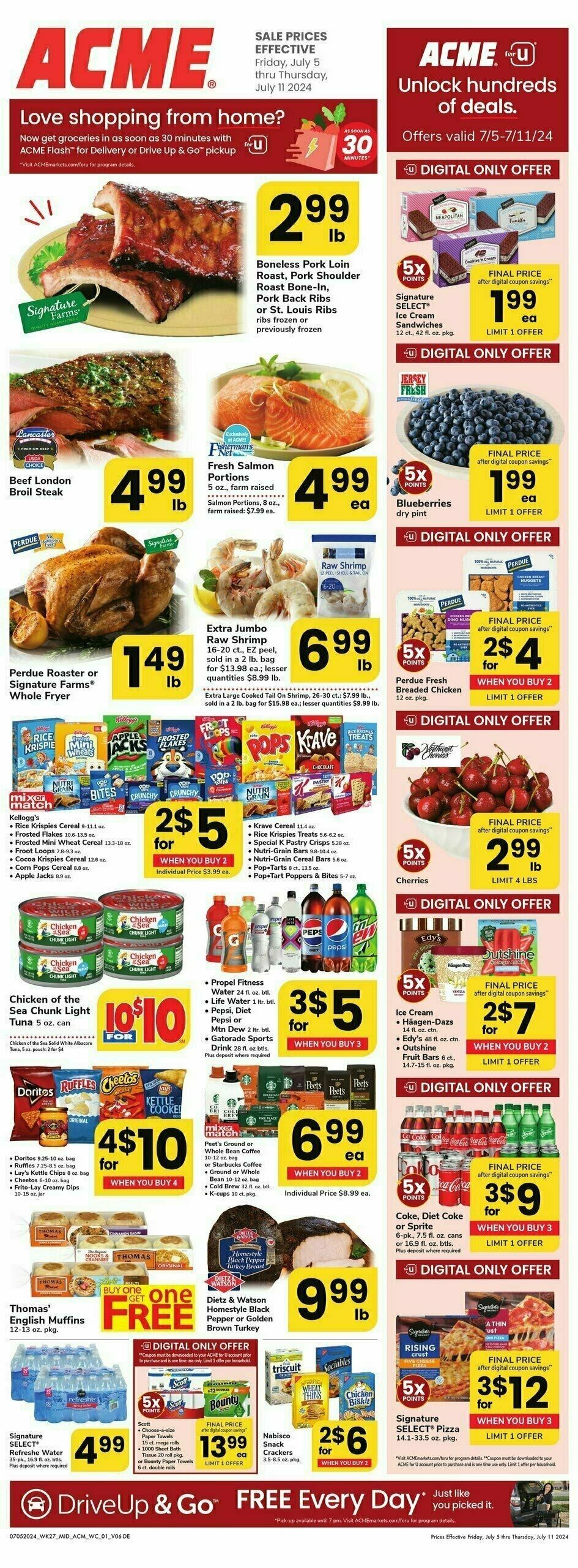 ACME Markets Weekly Ad from July 5
