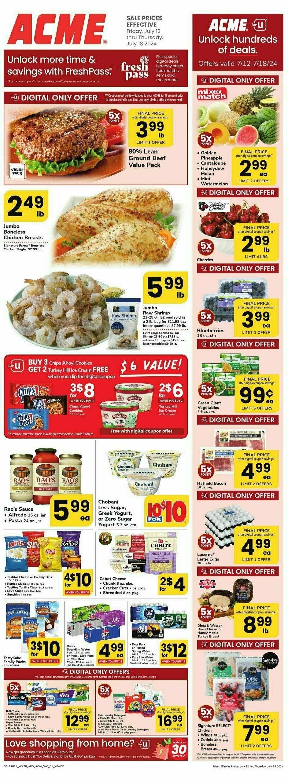 ACME Markets Weekly Ad from July 12