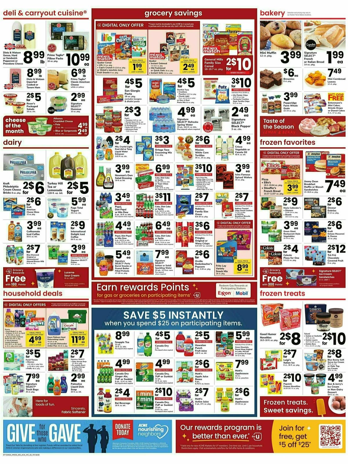 ACME Markets Weekly Ad from July 12