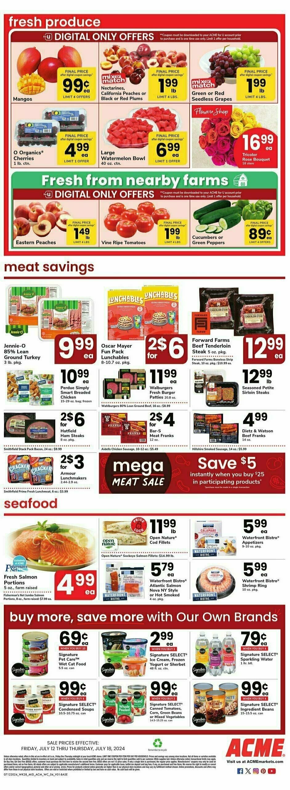 ACME Markets Weekly Ad from July 12