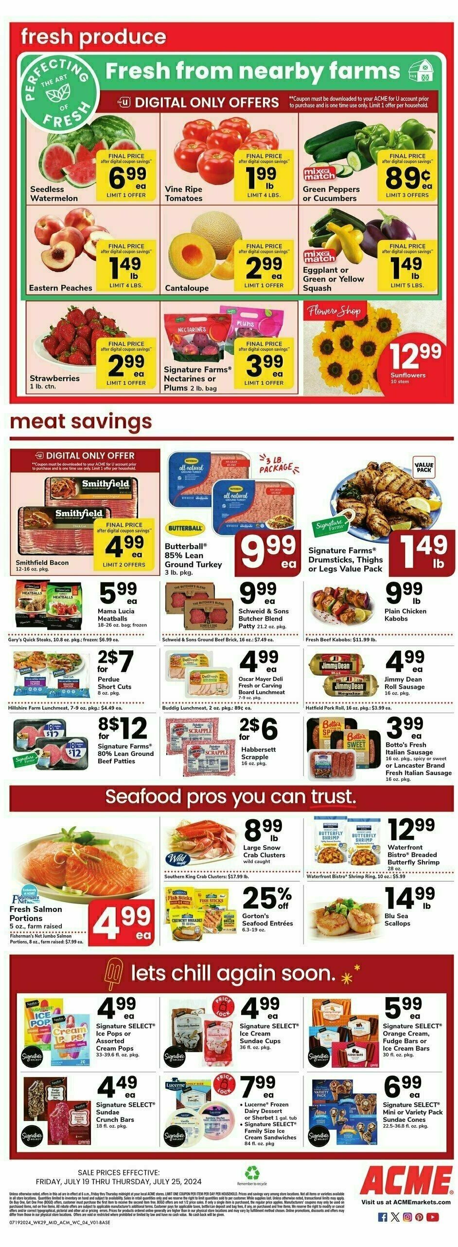 ACME Markets Weekly Ad from July 19