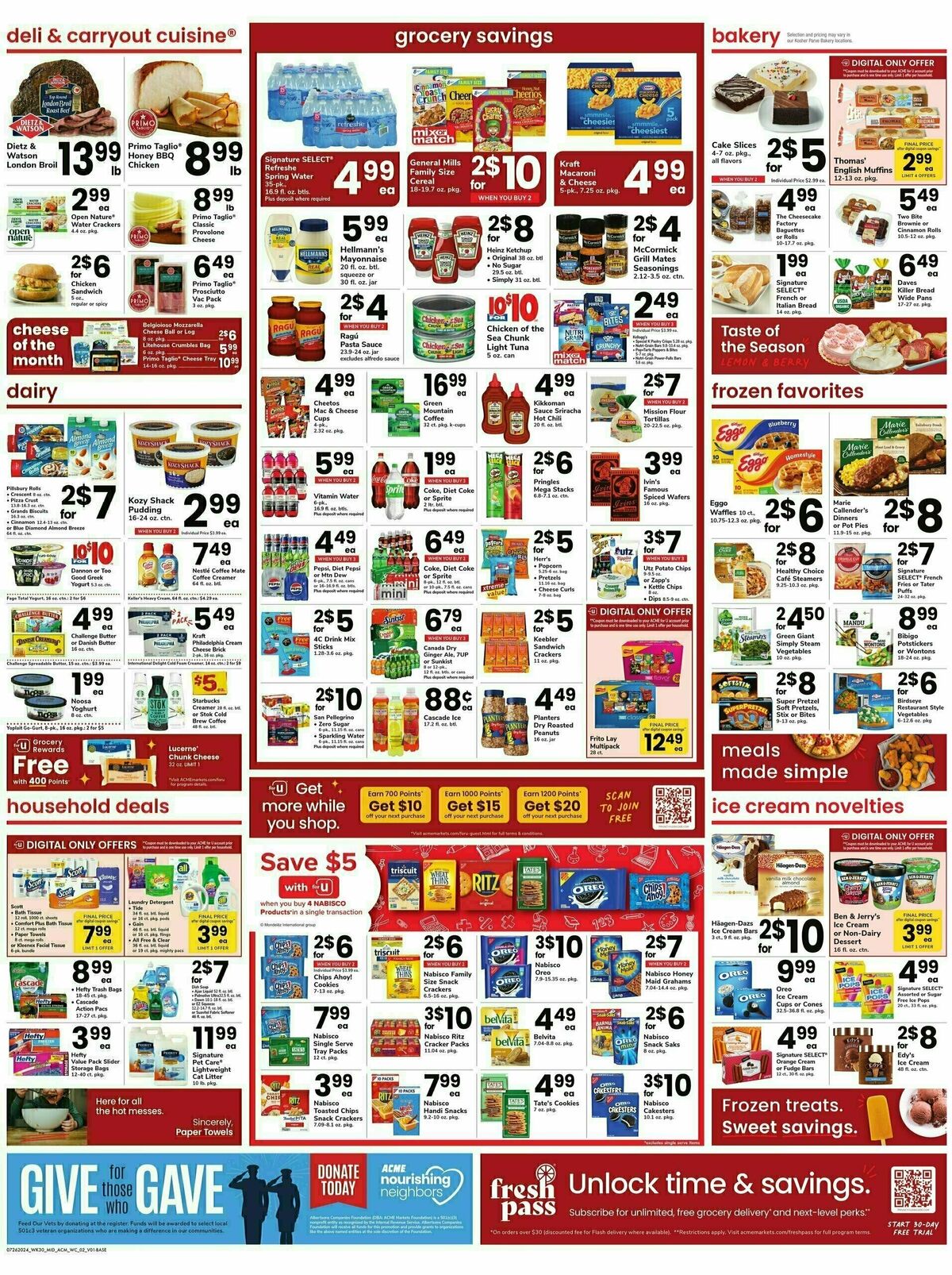 ACME Markets Weekly Ad from July 26