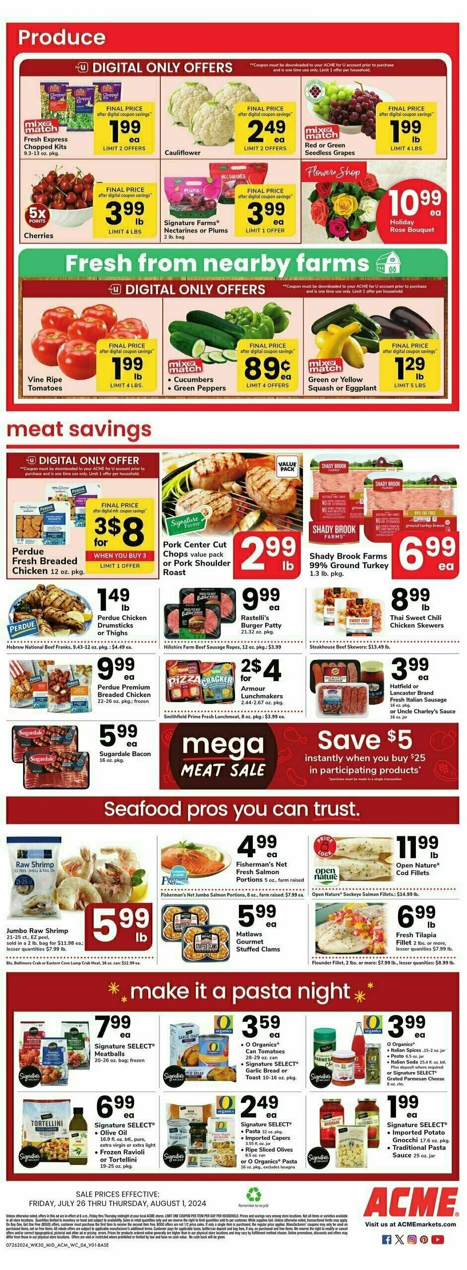 ACME Markets Weekly Ad from July 26