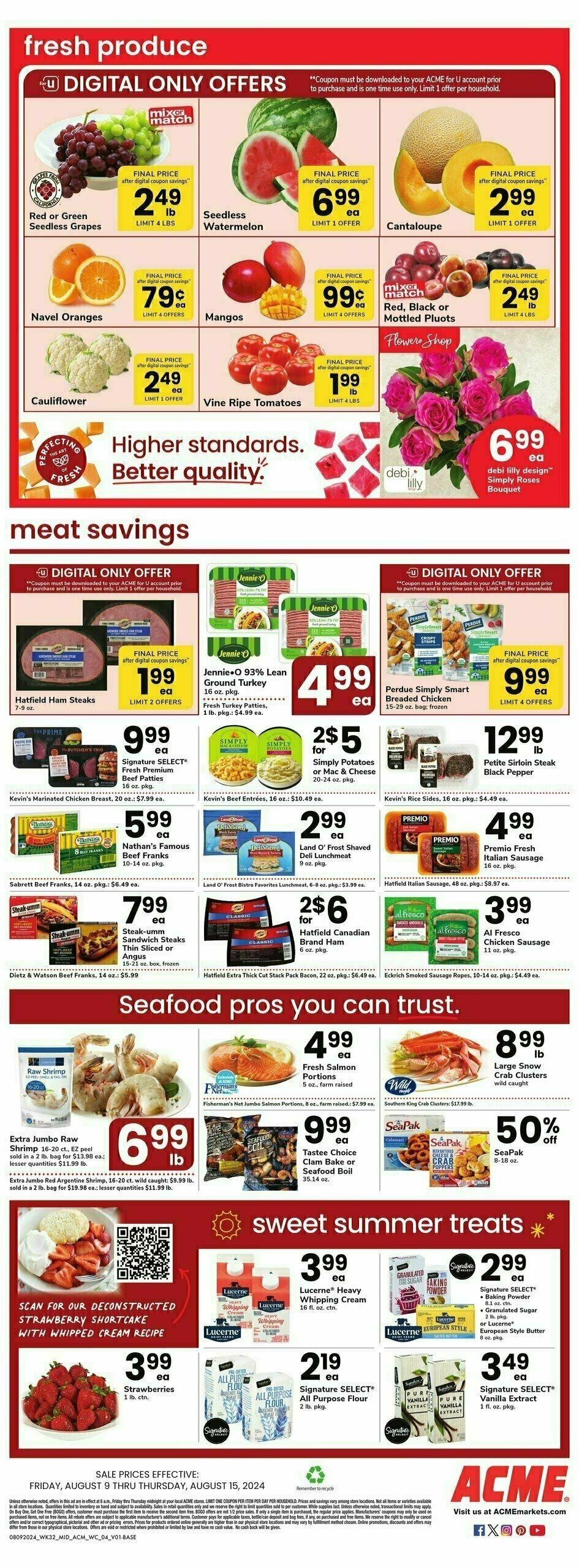 ACME Markets Weekly Ad from August 9