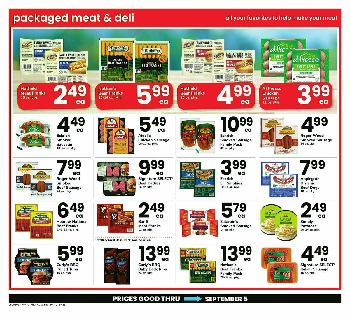 ACME Markets Weekly Ad from August 9