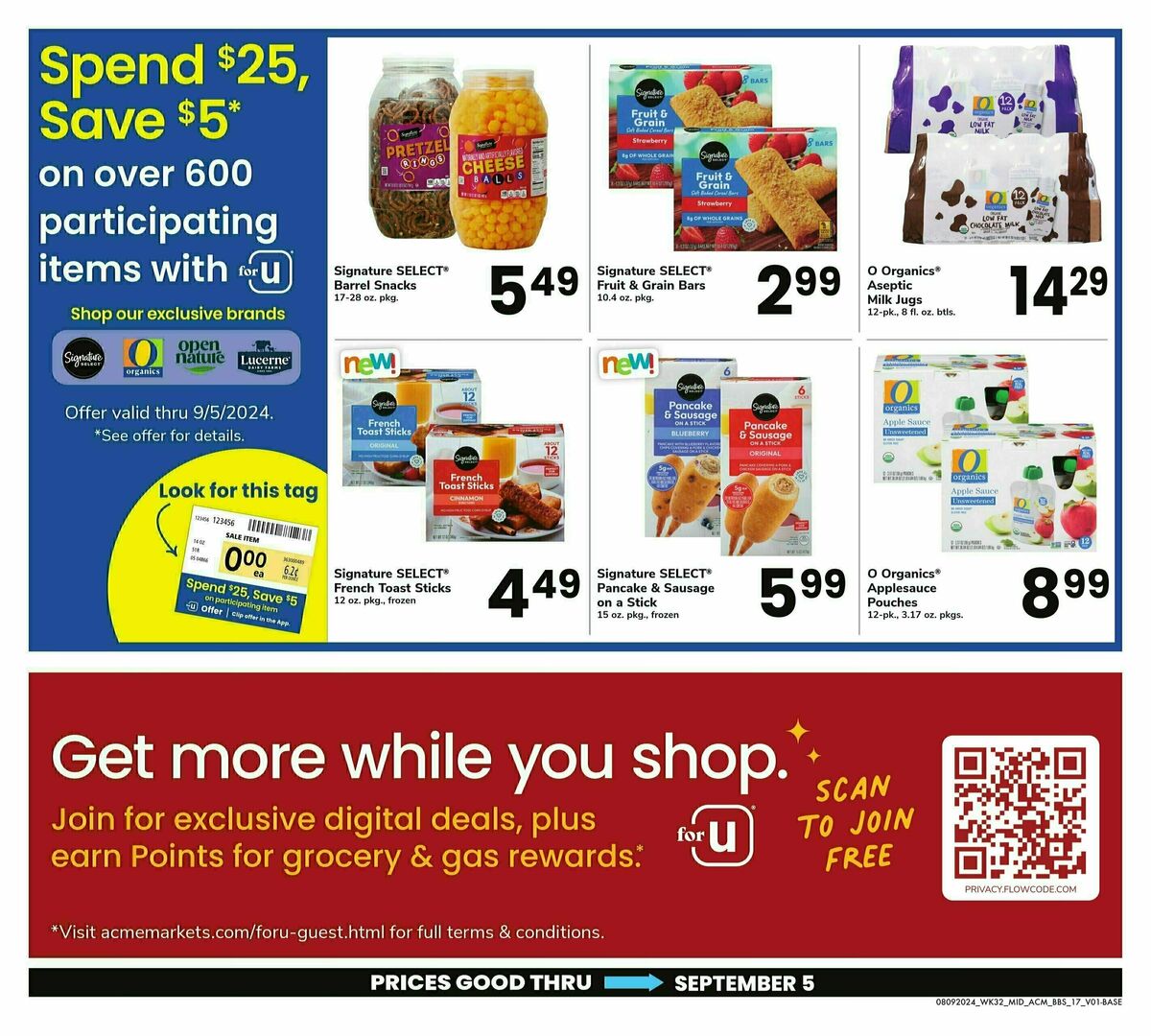 ACME Markets Weekly Ad from August 9