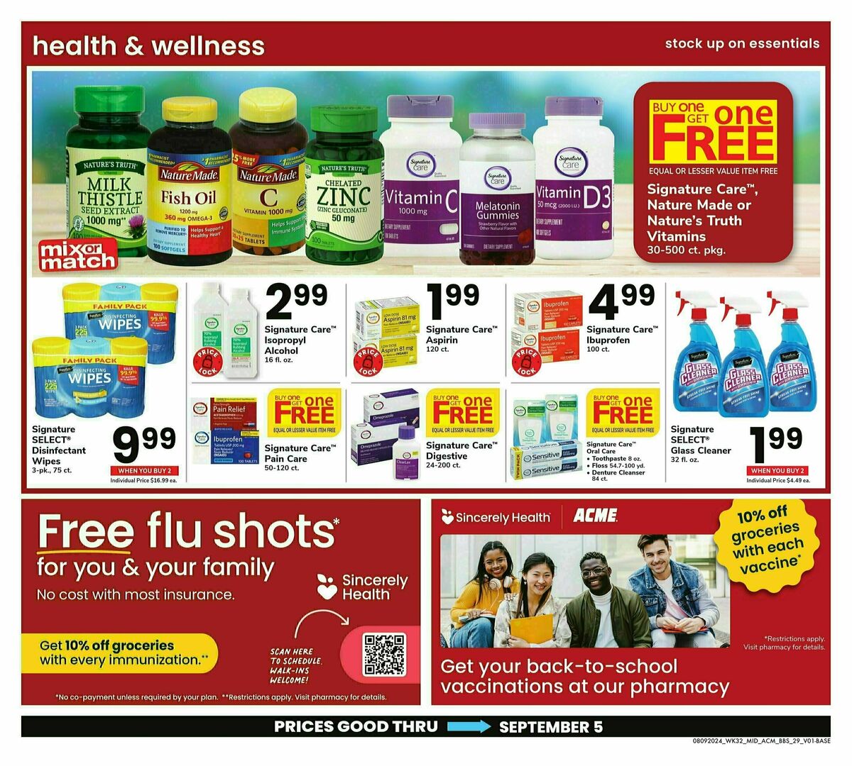 ACME Markets Weekly Ad from August 9