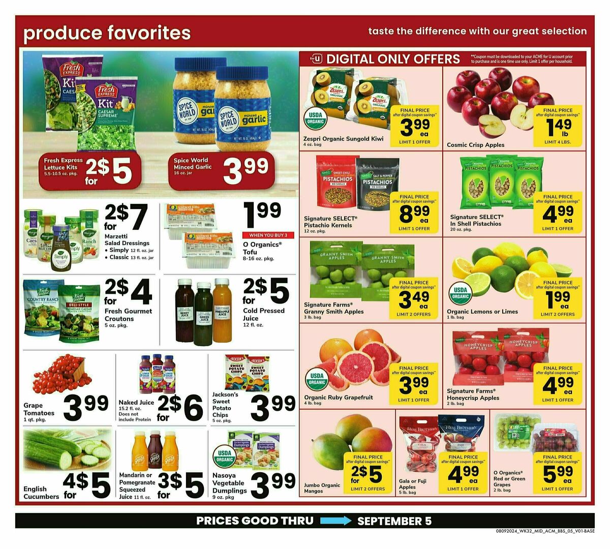 ACME Markets Weekly Ad from August 9