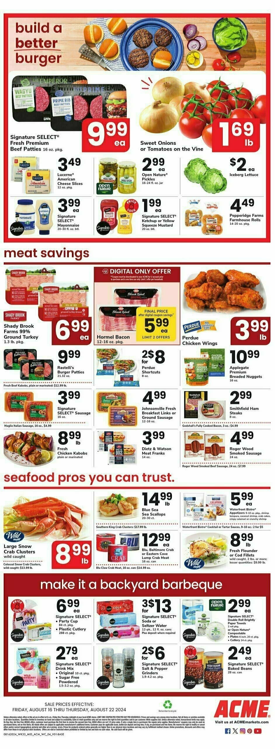 ACME Markets Weekly Ad from August 16