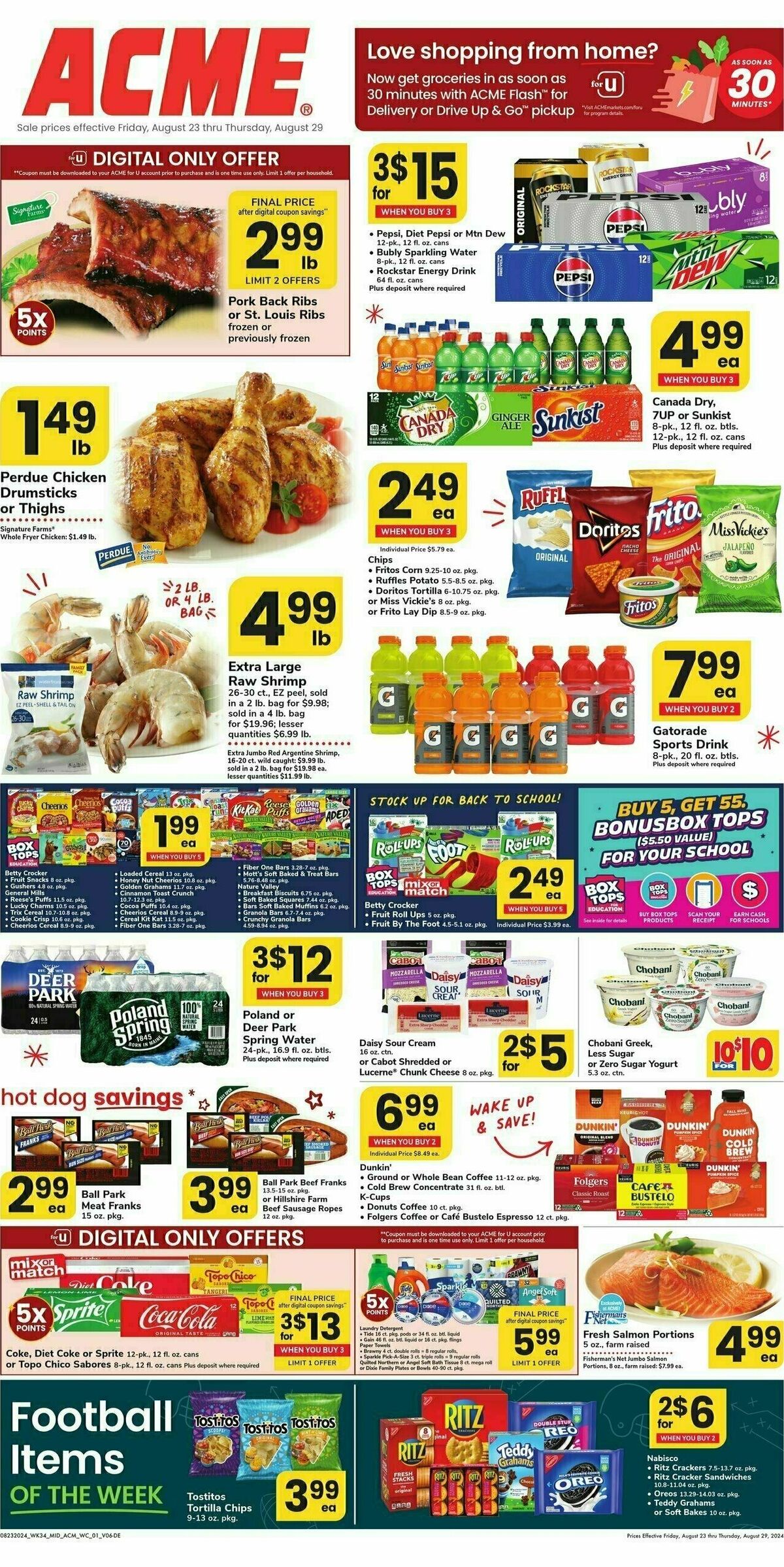 ACME Markets Weekly Ad from August 23