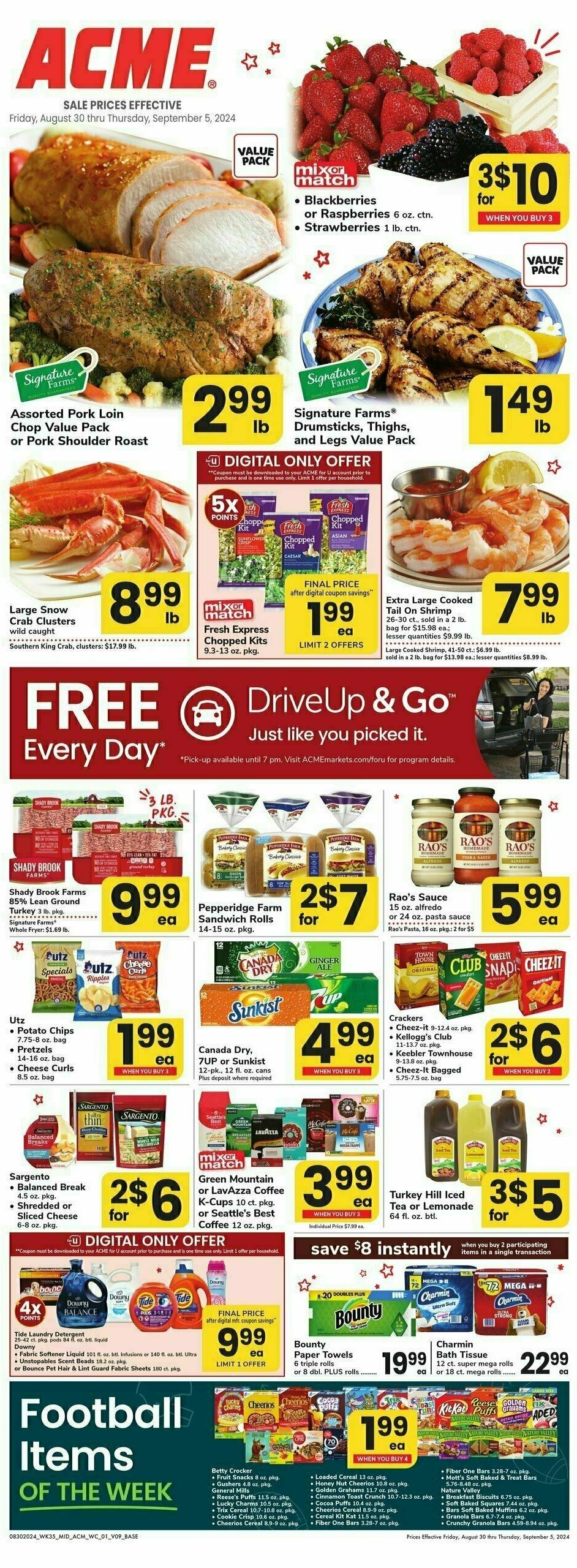 ACME Markets Weekly Ad from August 30