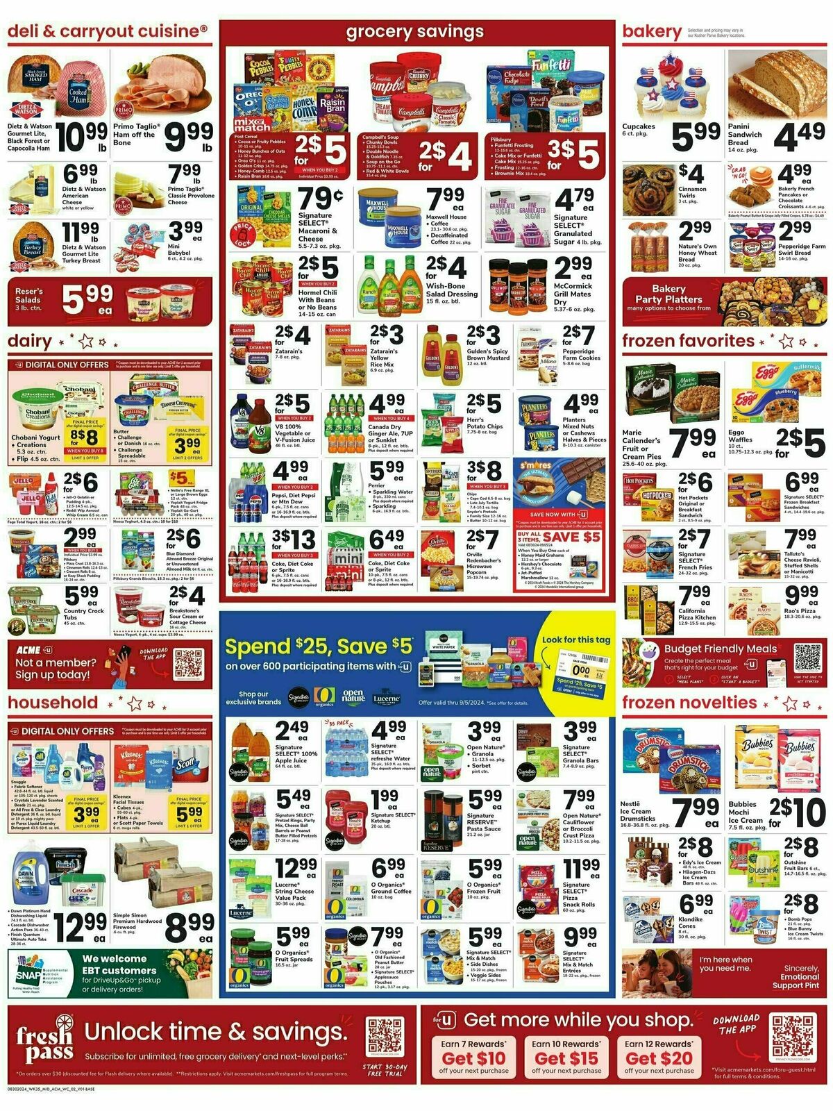 ACME Markets Weekly Ad from August 30