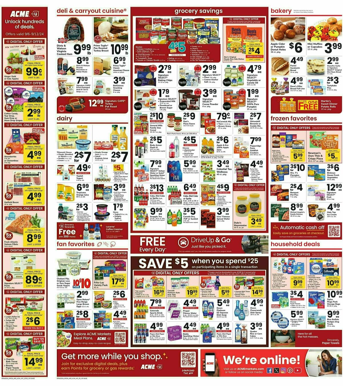 ACME Markets Weekly Ad from September 6