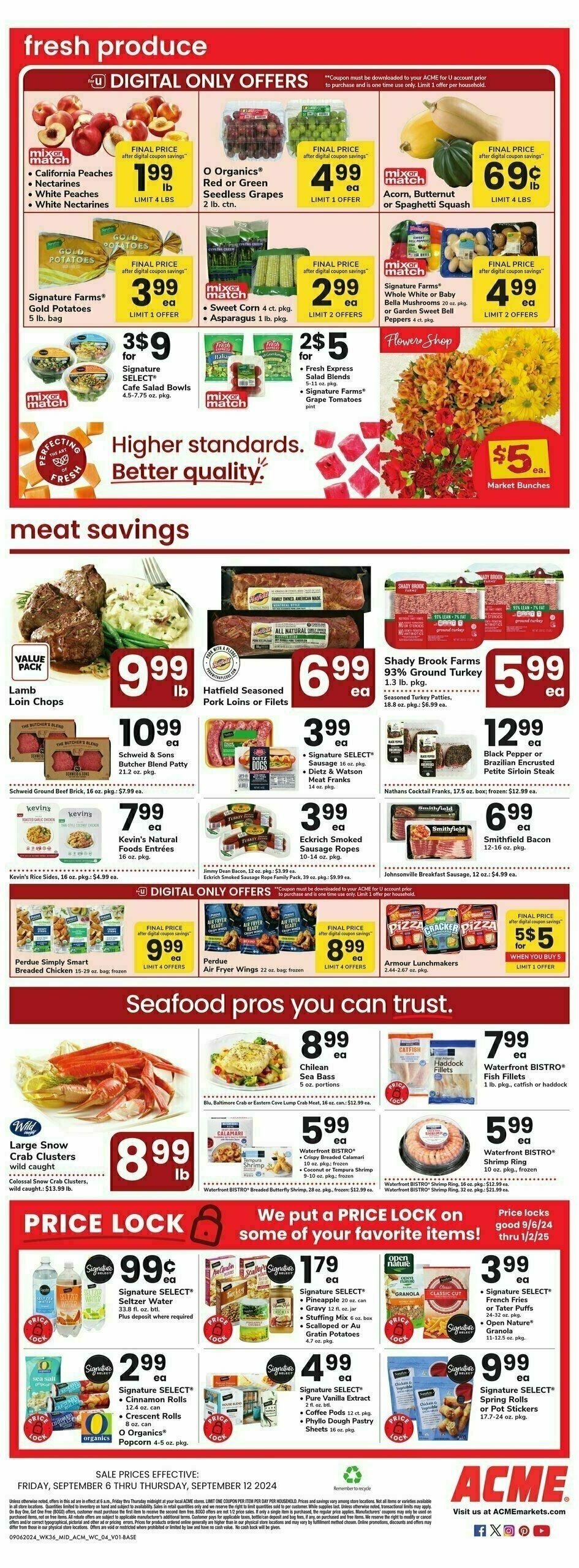 ACME Markets Weekly Ad from September 6