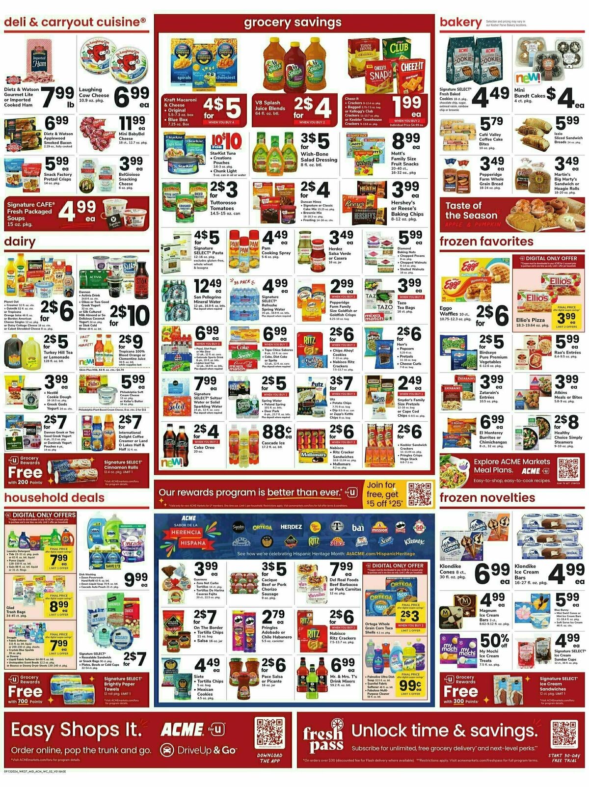 ACME Markets Weekly Ad from September 13