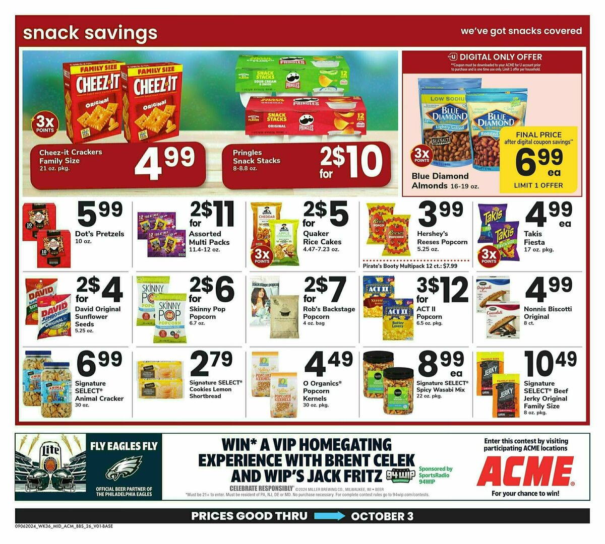 ACME Markets Big Book of Savings Weekly Ad from September 6