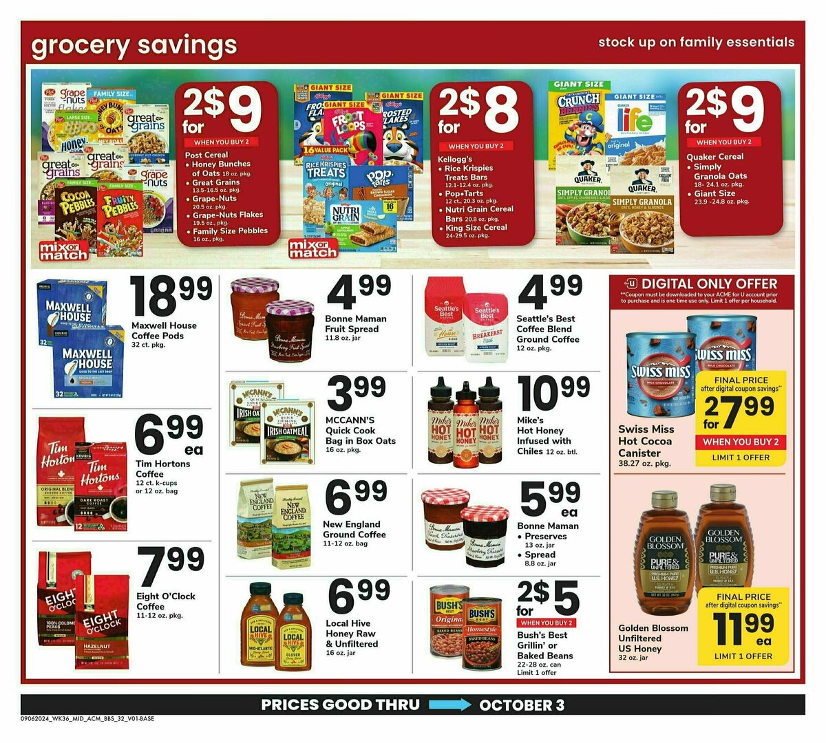 ACME Markets Big Book of Savings Weekly Ad from September 6