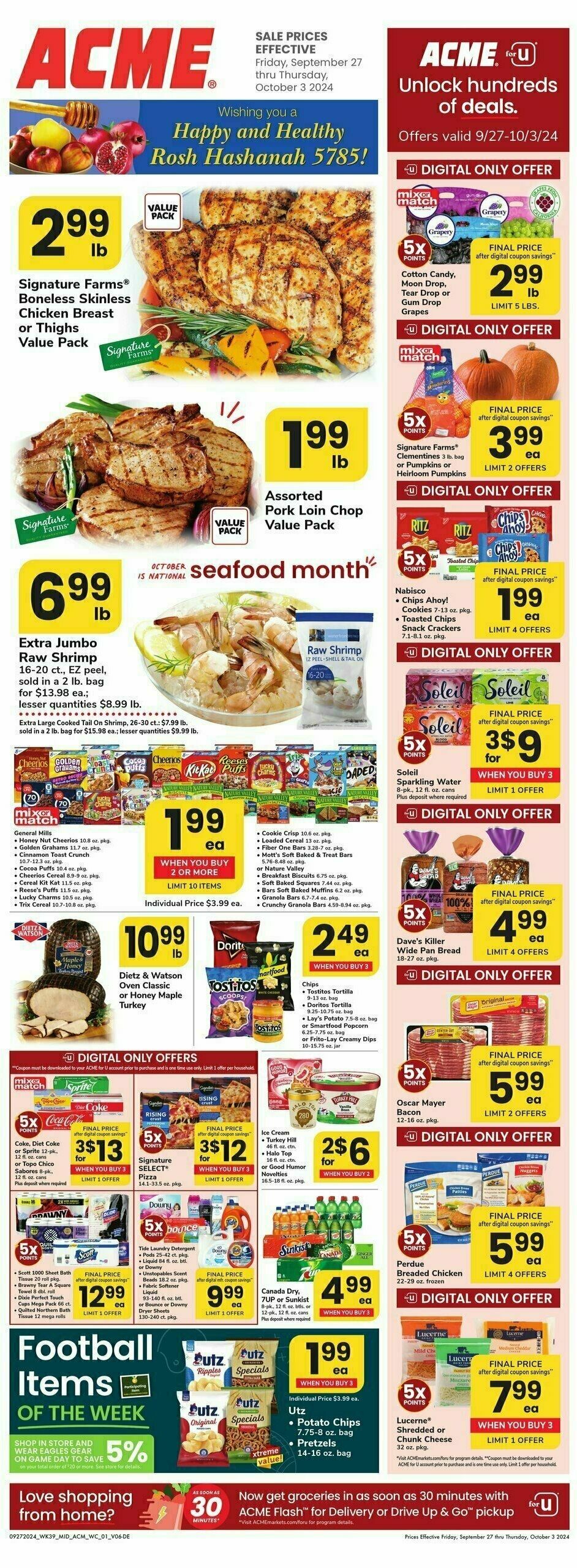 ACME Markets Weekly Ad from September 27