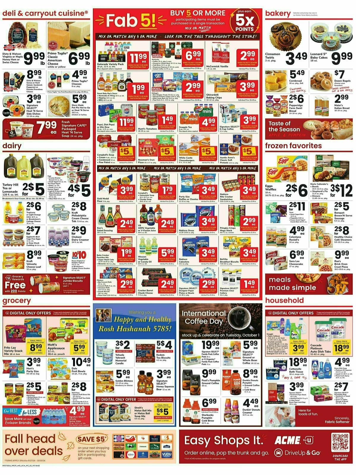 ACME Markets Weekly Ad from September 27