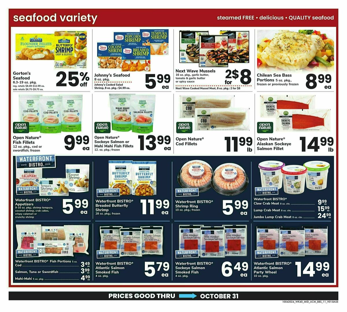 ACME Markets Big Book of Savings Weekly Ad from October 4