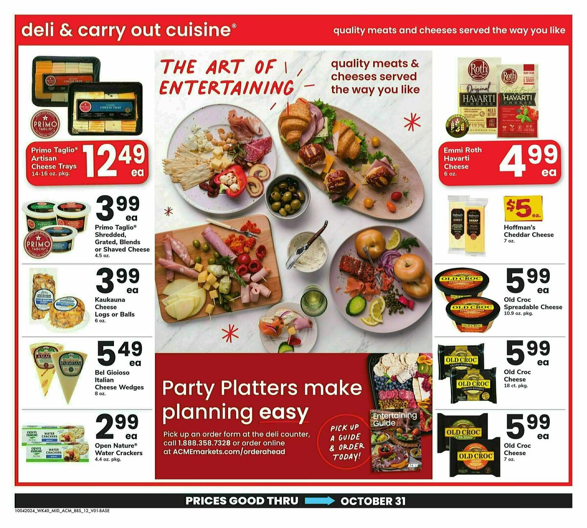 ACME Markets Big Book of Savings Weekly Ad from October 4