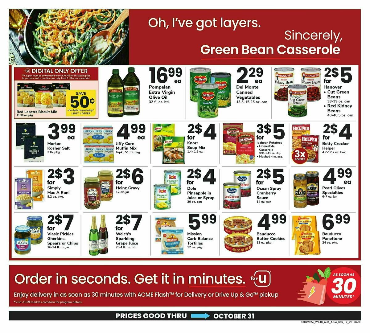 ACME Markets Big Book of Savings Weekly Ad from October 4