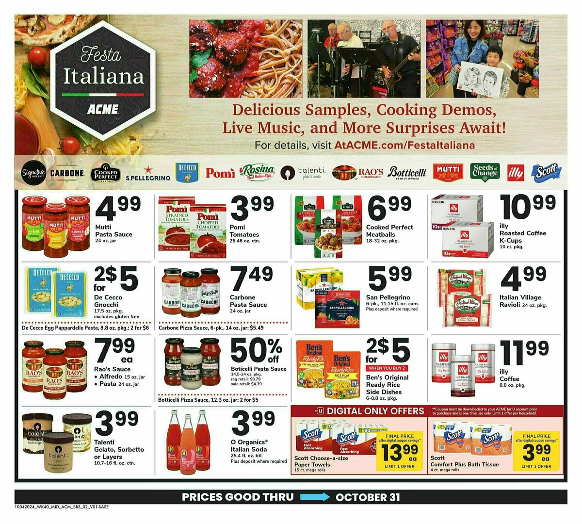 ACME Markets Big Book of Savings Weekly Ad from October 4