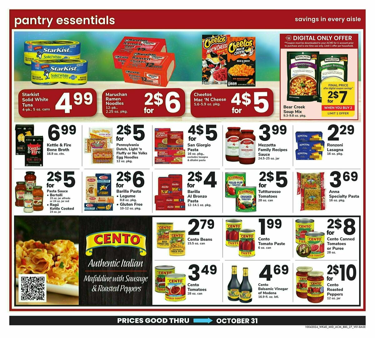 ACME Markets Big Book of Savings Weekly Ad from October 4