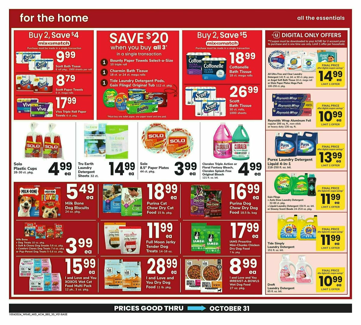 ACME Markets Big Book of Savings Weekly Ad from October 4