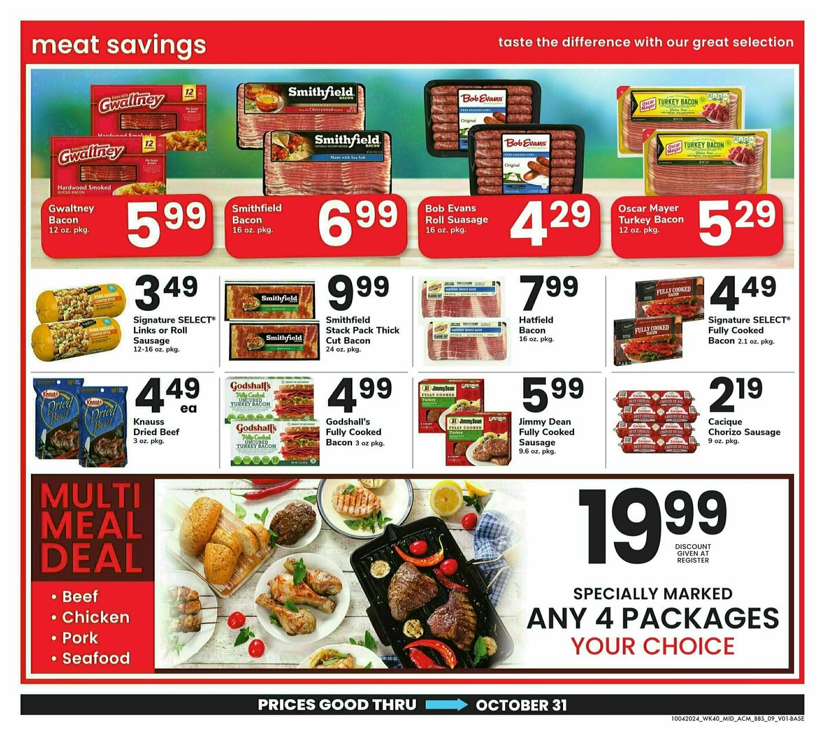 ACME Markets Big Book of Savings Weekly Ad from October 4